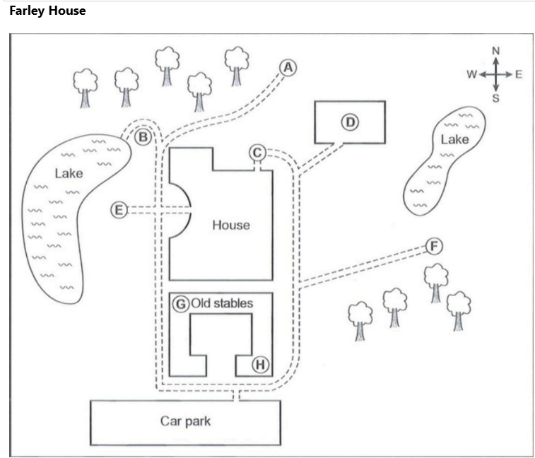 Map of Farley House